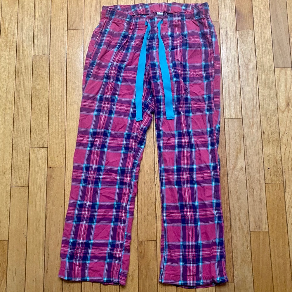 Plaid pajama pants
